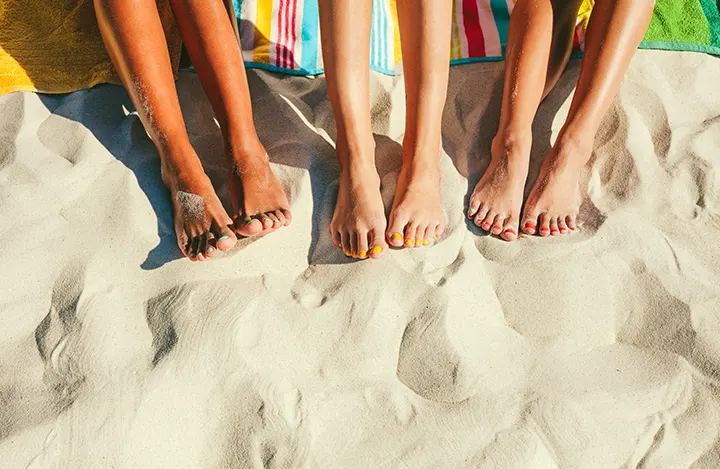 La magie apaisante des étendues sableuses